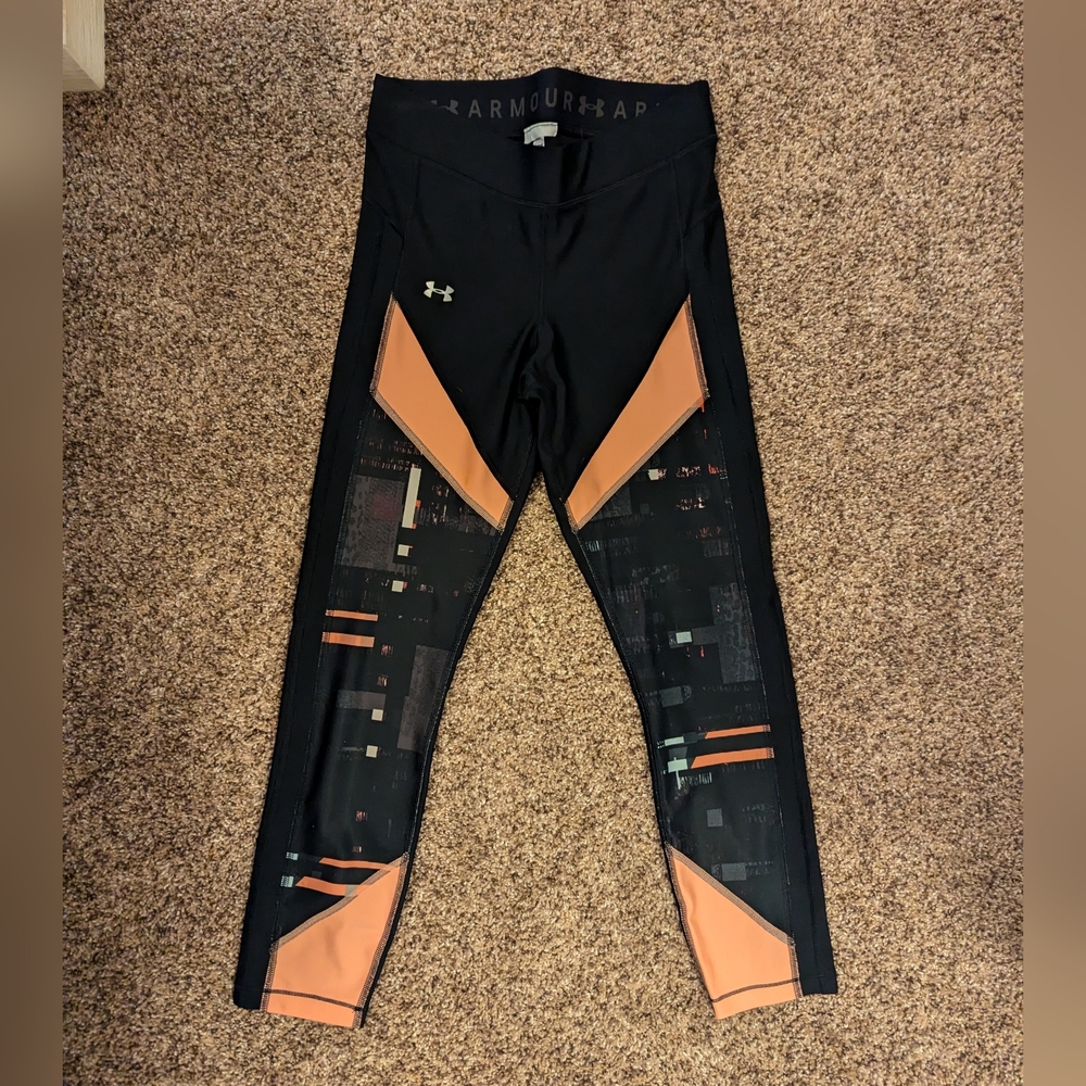 Women's Under Armour Heat Gear Compression Medium Leggings